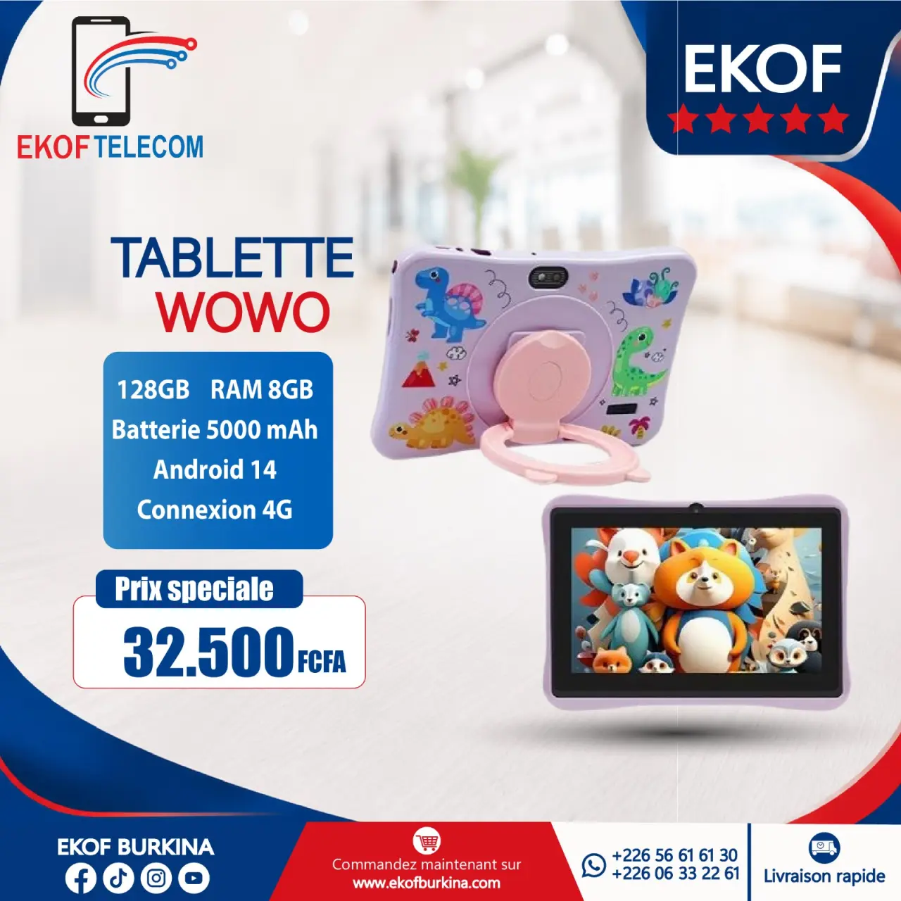 TABLETTE POUR ENFANT
