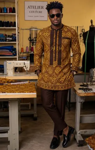 Tenue homme en tunique